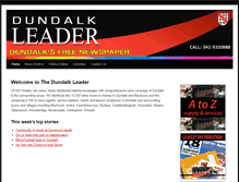 Tablet Screenshot of dundalkleader.com